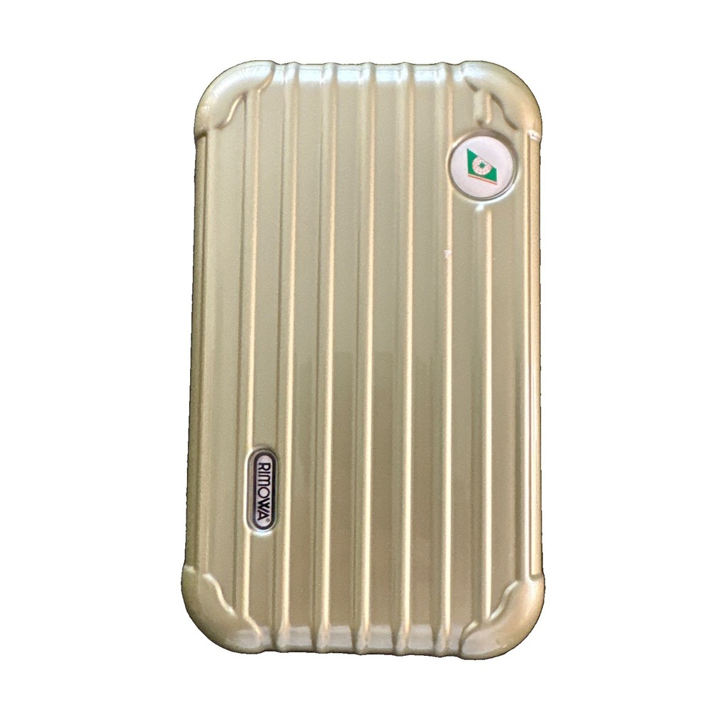 Rimowa First Class Amenity Toiletries Case Metallic Light Green